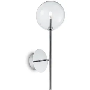 Ideal Lux Lighting 1 Applique murale Chrome IDL200132 pas cher