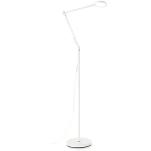 Ideal Lux Futura Lampadaire Task Blanc 4000k