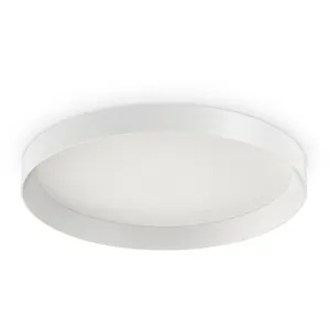 IDEAL LUX Décoratif Rond Simple Flush Blanc, 23000k