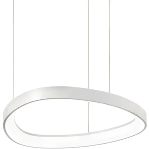 IDEAL LUX Suspension Led Décorative Intégrée Blanc, 3000k pas cher