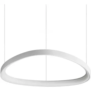IDEAL LUX Suspension Led Décorative Intégrée Blanc, 3000k