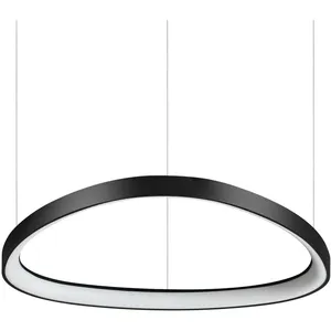 IDEAL LUX Suspension Intégrée Décorative À Led Noire, 3000k