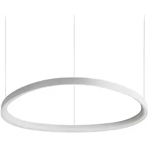 IDEAL LUX Suspension Led Décorative Intégrée Blanc, 3000k