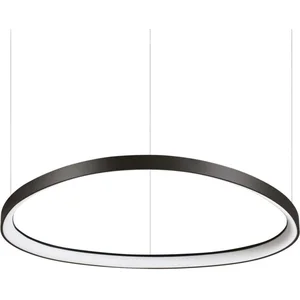 IDEAL LUX Moderne Oval Hanglamp | Black ring | Ø81cm | 3000K - Warm wit