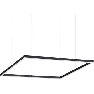 Ideal Lux - oracle slim sp D70 carré 3000K on-off, Suspension pas cher