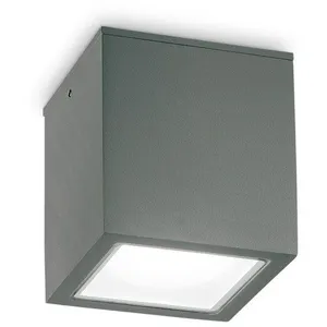 IDEAL LUX Plafonnier d'extérieur grand extérieur Anthracite IP54, GU10 pas cher