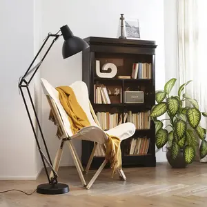 Ideal Lux Wally Lampadaire Task Noir pas cher
