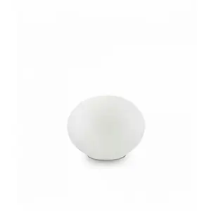 Lampe design Ideal lux Smarties bianco Blanc Verre 032078 pas cher