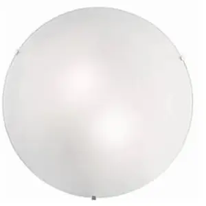Ideal Lux Simply - Plafonnier Intérieur Moyen À 2 Ampoules, Blanc, E27 pas cher