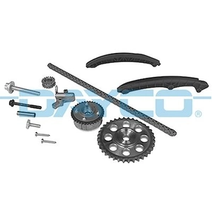 DAYCO Distribution à chaînes pour VOLKSWAGEN: Golf Cabriolet, Tiguan, Golf, Jetta, Eos, Passat, Scirocco, New Beetle, Polo, CC, Sharan (Ref: KTC1223)