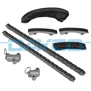 DAYCO Distribution à chaînes pour HYUNDAI: i20, i30, Elantra, i10, Accent, ix35, i40, ix20 & KIA: Ceed, Rio, Picanto, Carens, Optima (Ref: KTC1187)