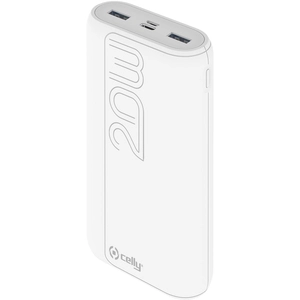 Celly PBPD20000EVO - Power Bank PD 20W 20000 mAh [PRO POWER] pas cher