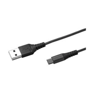 Celly Datakabel USB-C Nylon 1 Meter Zwart pas cher