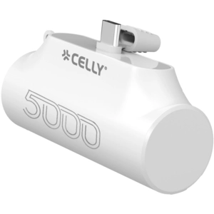 Powerbank - Celly - PBC5000WH - 5000 mAh - Blanc pas cher