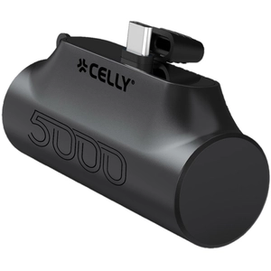 Powerbank - CELLY - PBC5000BK - Noir - 5000 mAh - Batterie pas cher