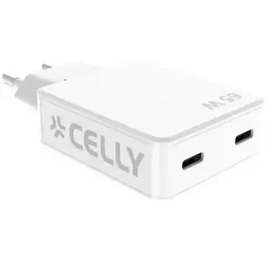 Celly Chargeur Mural Usb-c Slim Gan 65w pas cher