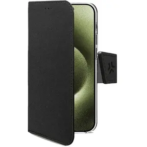 Celly Étui pour livre Wally pour iPhone 17 Noir (Apple iPhone 17), Coque pour téléphone portable, Noir pas cher