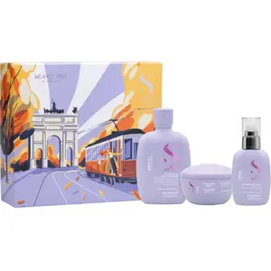 Alfaparf Milano Semi Di Lino Holiday Set for Smooth Unruly Hair pas cher