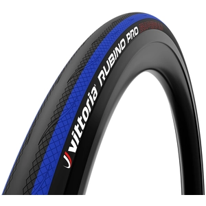 Vittoria Pneu Vittoria Rubino Pro Iv 700x25c Graphene 2.0 Noir Bleu pas cher