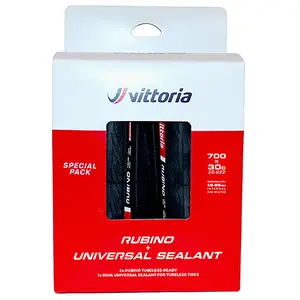 Vittoria Pneu De Route Rubino V +sealant 80ml 700c X 30/30-622 pas cher