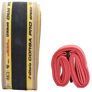 Vittoria Pneu De Route Corsa Pro Speed G2.0 700c X 28 + Latex Tube pas cher
