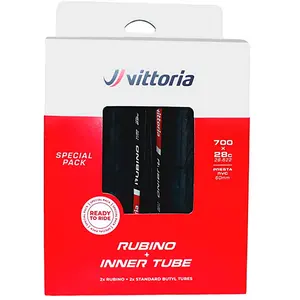 Comparateur de prix : Vittoria Pneu De Route 2x Rubino V G2.0 700c X 28 + 2x Tubes