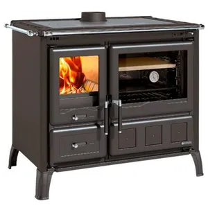 Nordica Extraflame Cuisinière à bois 10.5kw antharcite - GARDENIAXXLNO...