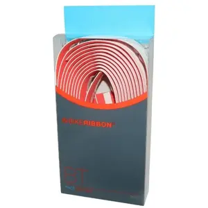 Ruban De Guidon Bikeribbon Drop Blanc-Rouge pas cher