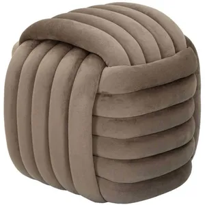 Comparateur de prix : Pouf en tissu Softy 45 x 45 x 45 cm gris