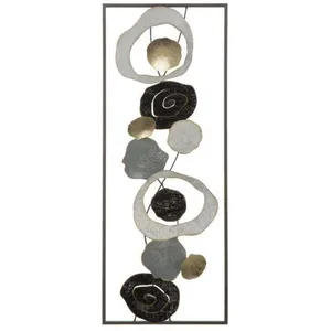 MAUROFERRETTI Décoration murale en métal Dixy 28.5 x 3 x 74 cm pas cher