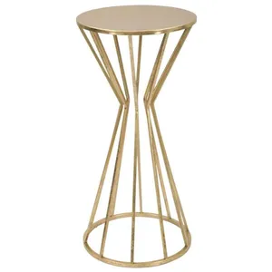Table dAppoint Design Vienna 80cm Or pas cher