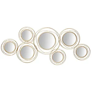 Cadre décoratif avec miroirs Specchio 124.5 x 4 x 53.5 cm pas cher