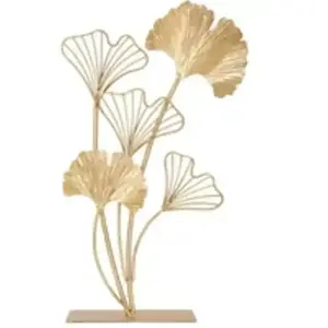 Sculpture en métal doré cm 26x115x445 pas cher