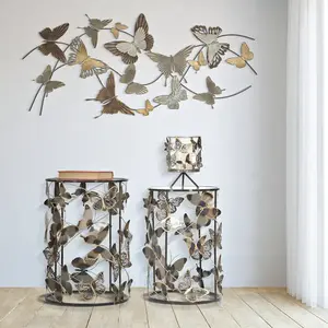 Table basse Mauro Ferretti Farfalle (x2) pas cher