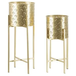 Support à plantes en métal Coppia (Lot de 2) Modèle 2 pas cher
