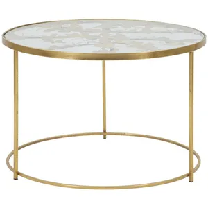 MAUROFERRETTI Table basse papillons ø 60X40,5 cm pas cher