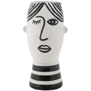 Vase en porcelaine blanc 132x118x263 cm pas cher
