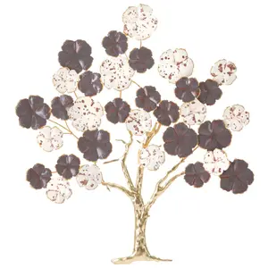 MAUROFERRETTI Wall Decoration Albero Purpy Cm 73,7x5x80 pas cher