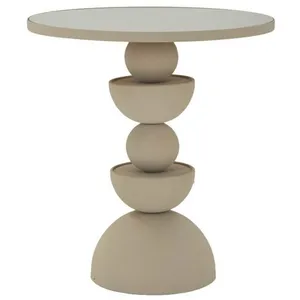 Table basse avec mirroir Mauro Ferretti Dune - Beige - 405x42 cm pas cher