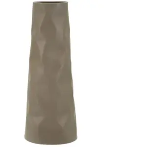 Vase Design Martelé Norimberga 50cm Crème pas cher