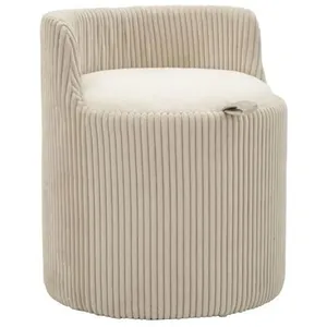 Pouf de coiffeurse avec rangement Mauro Ferretti Dublino pas cher