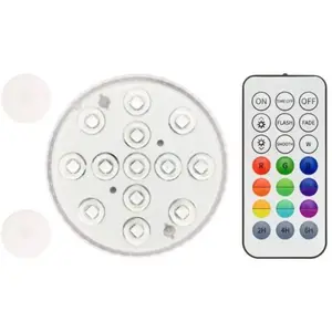 Base led submersible Ø85cm LED RGB IP68 avec télécommande Lotti pas cher
