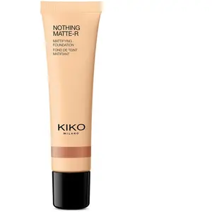 KIKO Milano Nothing Matte-R Mattifying Foundation 18 | Fond De Teint Fluide Perfecteur Effet Mat Jusqu'À 12 HVendu parflaconi