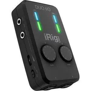 Ik Multimedia iRig Pro Duo I/O - Interface audio/MIDI mobile 2 canaux pas cher