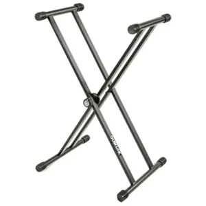 Comparateur de prix : Quiklok T20bk - Stand Clavier X Double