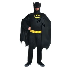 Boland Dc Comics Verkleedpak Batman Heren Polyester Zwart/geel 3-delig Maat L pas cher