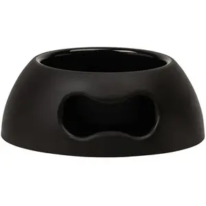 United Pets Gamelle pappy noir 18 cm pas cher