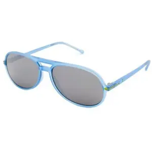 Opposit Lunettes de soleil 016S-02 (58 mm) Bleu pas cher