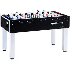 Garlando Voetbaltafel - Zwart - Kickertafel - Voetbaltafel pas cher