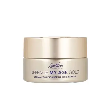 BioNike Defence My Age Gold - Crème fortifiante pour les yeux et les lèvres - Nourrit, lisse et revitalise le contour des yeux et des lèvres de la peau mature - 15 ml pas cher